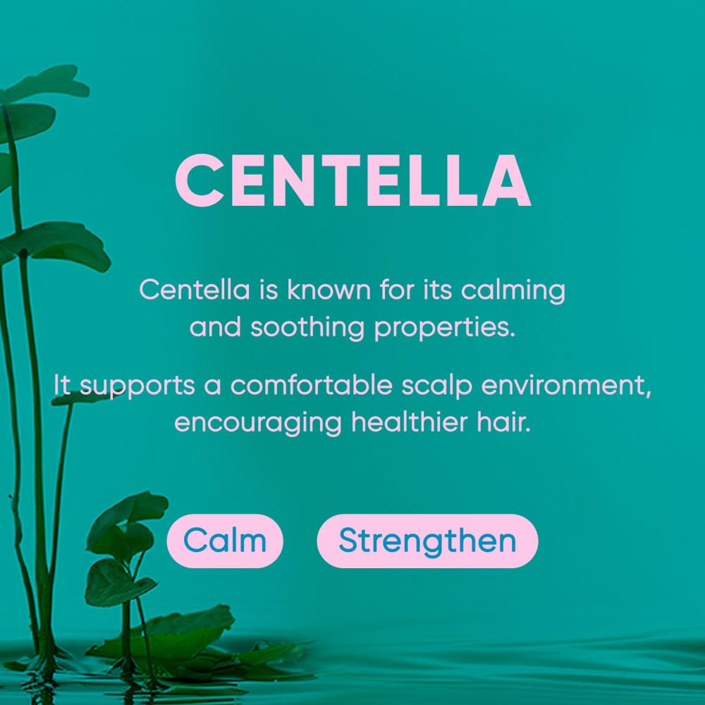 Centella Shampoo Bar 2.0 - Hydrating & Moisturizing Natural Hair Soap Bar Shampoo for Hair & Scalp Nourishment - Bathing Soap Solid Shampoo for All Hair Types (120g, 4.23oz)