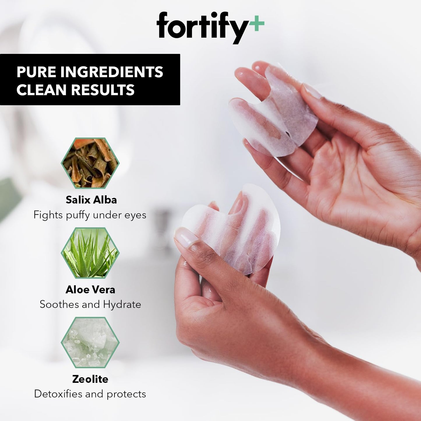 Under Eye Patches For Puffy Eyes and Dark Circles - Dermatologist Tested Anti-Aging - Ultra Hydrating, Anti Wrinkle Patches - Natural, Vegan, Clean Beauty, Korean Skin Care - 20 Pairs