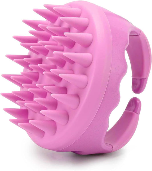 Scalp Massager, Shampoo Brush, Hair Scrubber for Exfoliation, Soft Silicone Brush for Hair Growth and Dandruff Removal