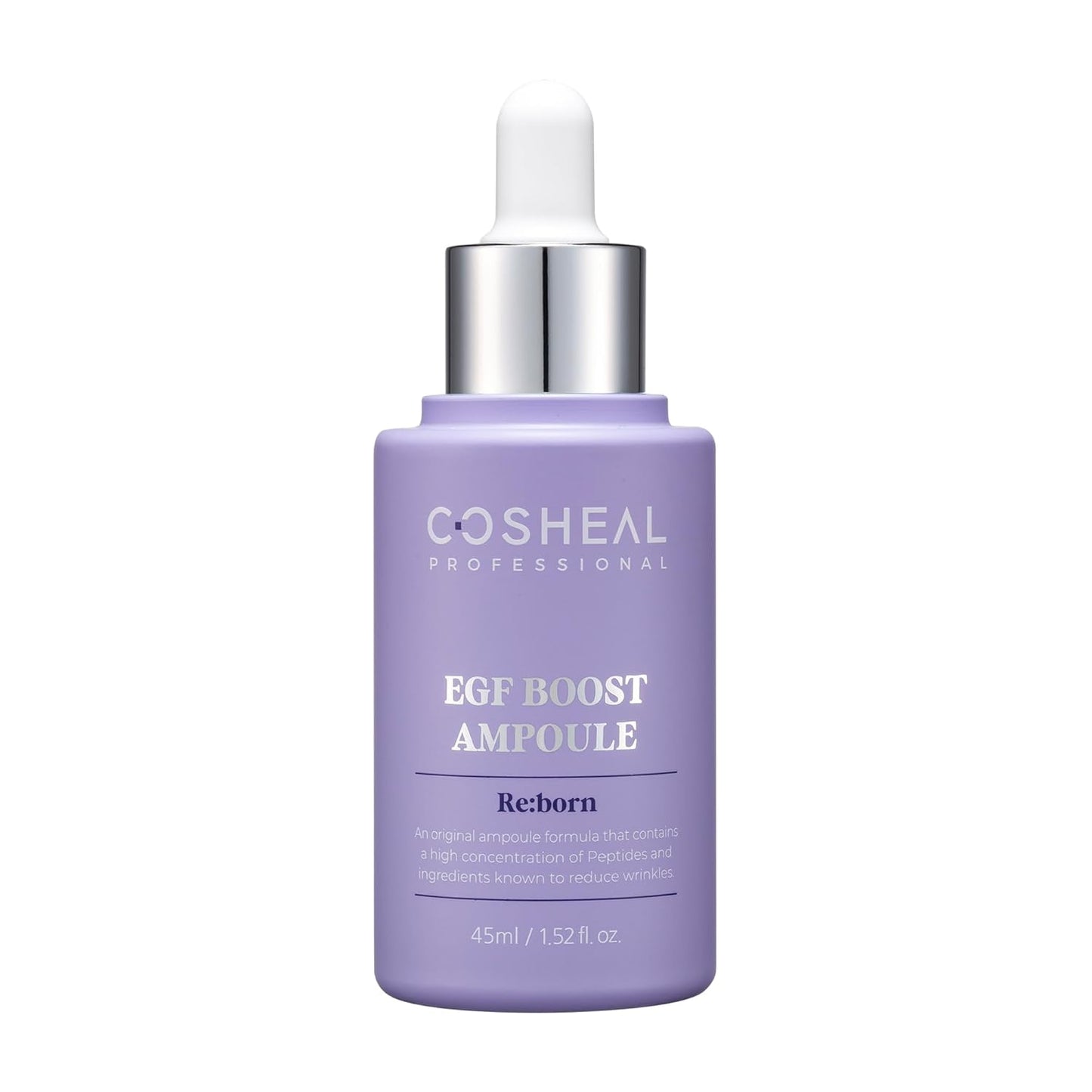 EGF Boost Ampoule 1.52 fl oz, Skin-Firming Anti-Aging Serum with Peptide & Amino Acid Complex, Boosts Elasticity & Fibroblast Activity, Wrinkle Care, Korean Skin care