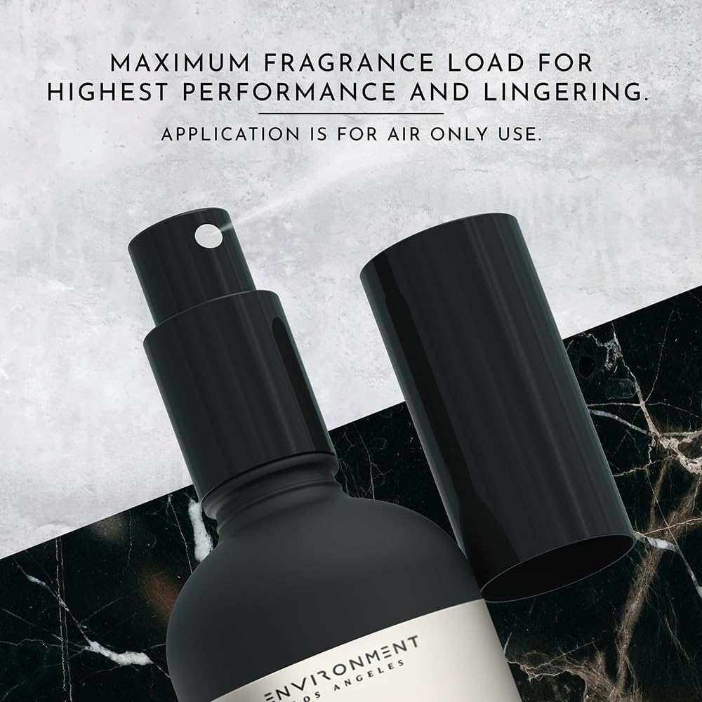 ENVIRONMENT Inspired by Designer Perfume BR540 Room Spray, 100ml Air Freshener (Amber Crystal | Vetiver | Oud Musk) Home Fragrance Accessories, Room Perfume, Room Deodorizer, Vegan & Cruelty-Free