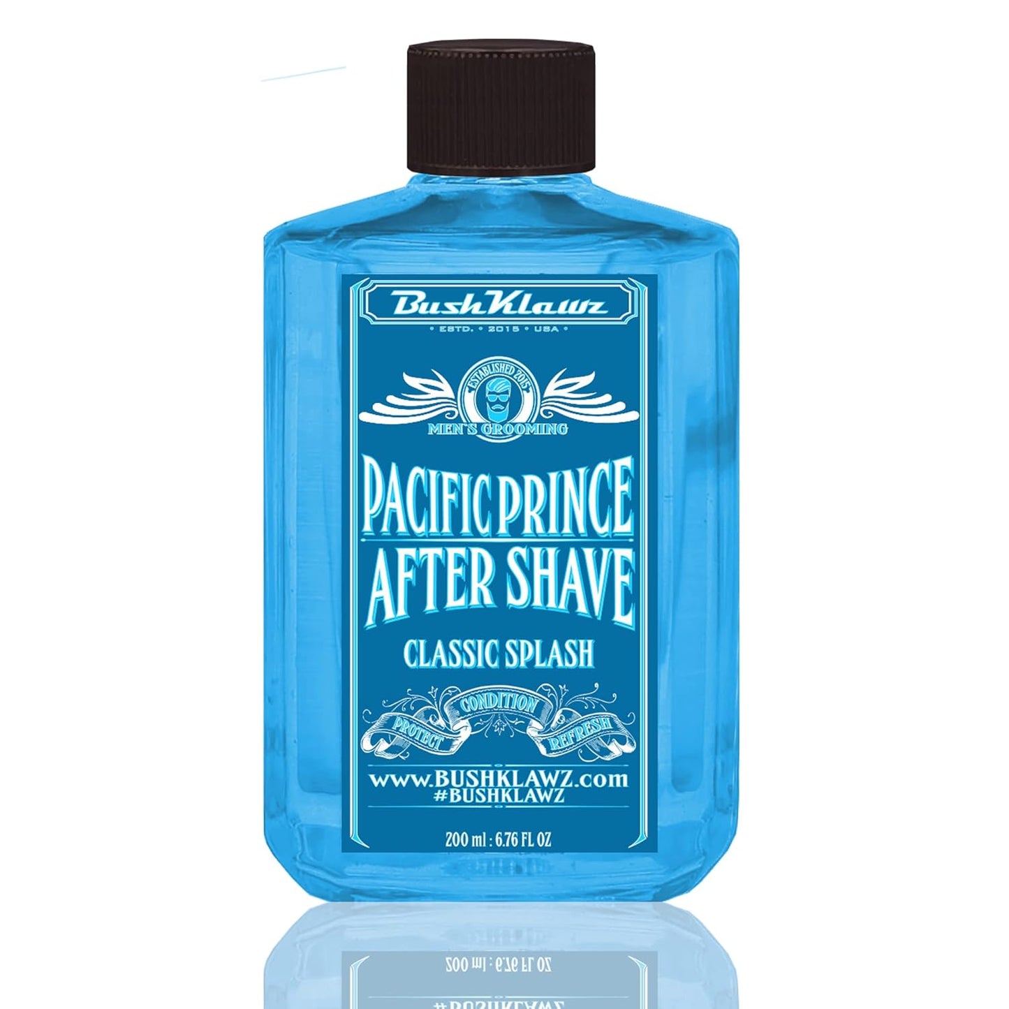 Classic Refreshing Cooling Soothing Barbershop After Shave Lotion Balm Toner Splash Pacific Prince Satisfy all Types of Viking Cannon Black Prime AfterShave Tonic Cologne