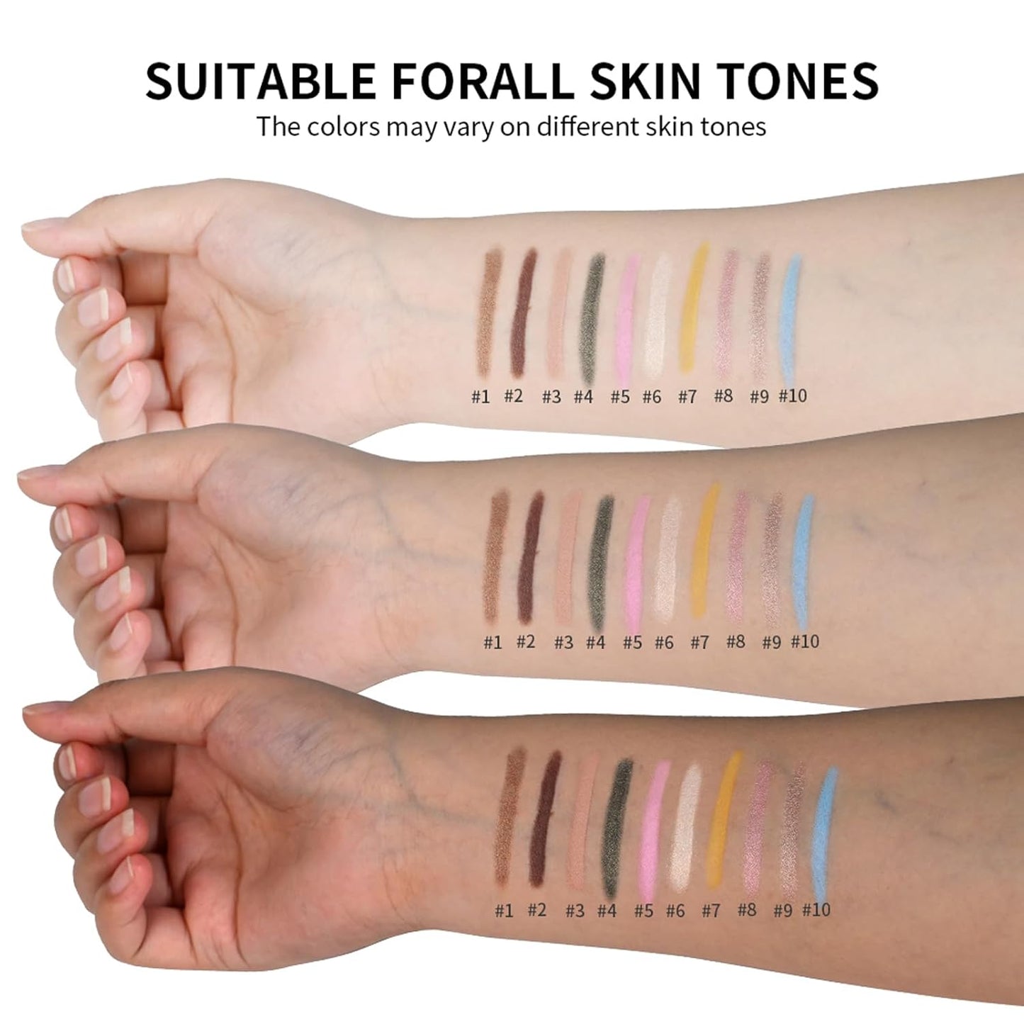 Eyeshadow Stick Matte Eye Shadow Pencil Cream to Powder Eye Brightener Crayon Long-Lasting Single Eyeshadow Buildable & Blendable High Pigmented Eye Liner Makeup for Women, 10 CORNFLOWER