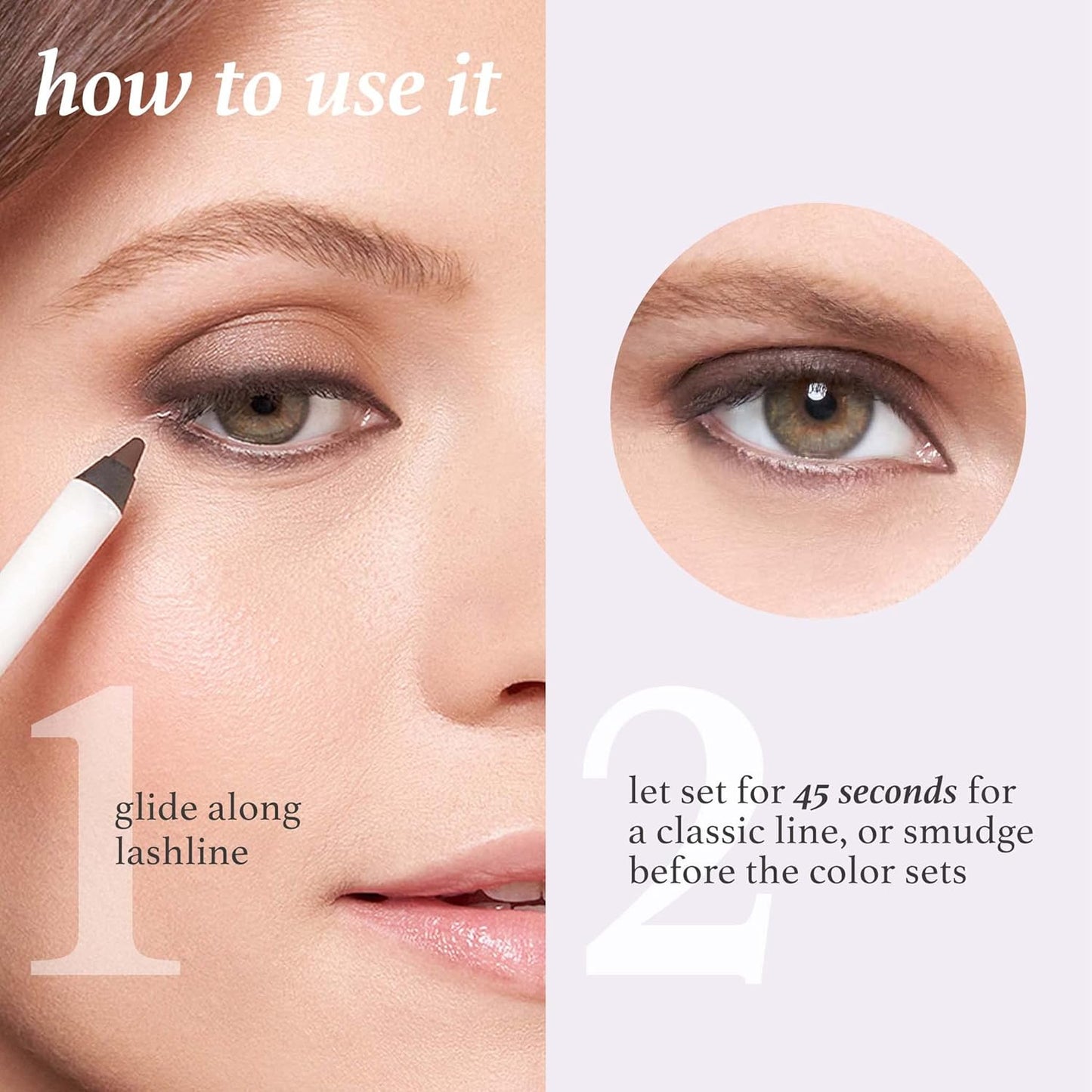 Julep When Pencil Met Gel Sharpenable Multi-Use Longwear Eyeliner Pencil - Navy Smoke - Transfer-Proof - High Performance Liner