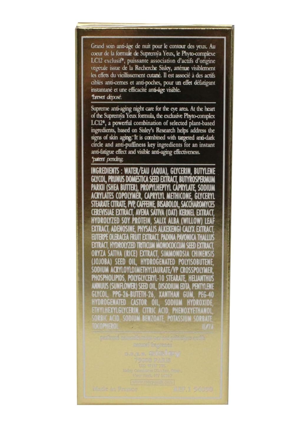Sisley Supremya Eyes at Night The Supreme Anti-Aging Eye Serum, 0.52 Ounce