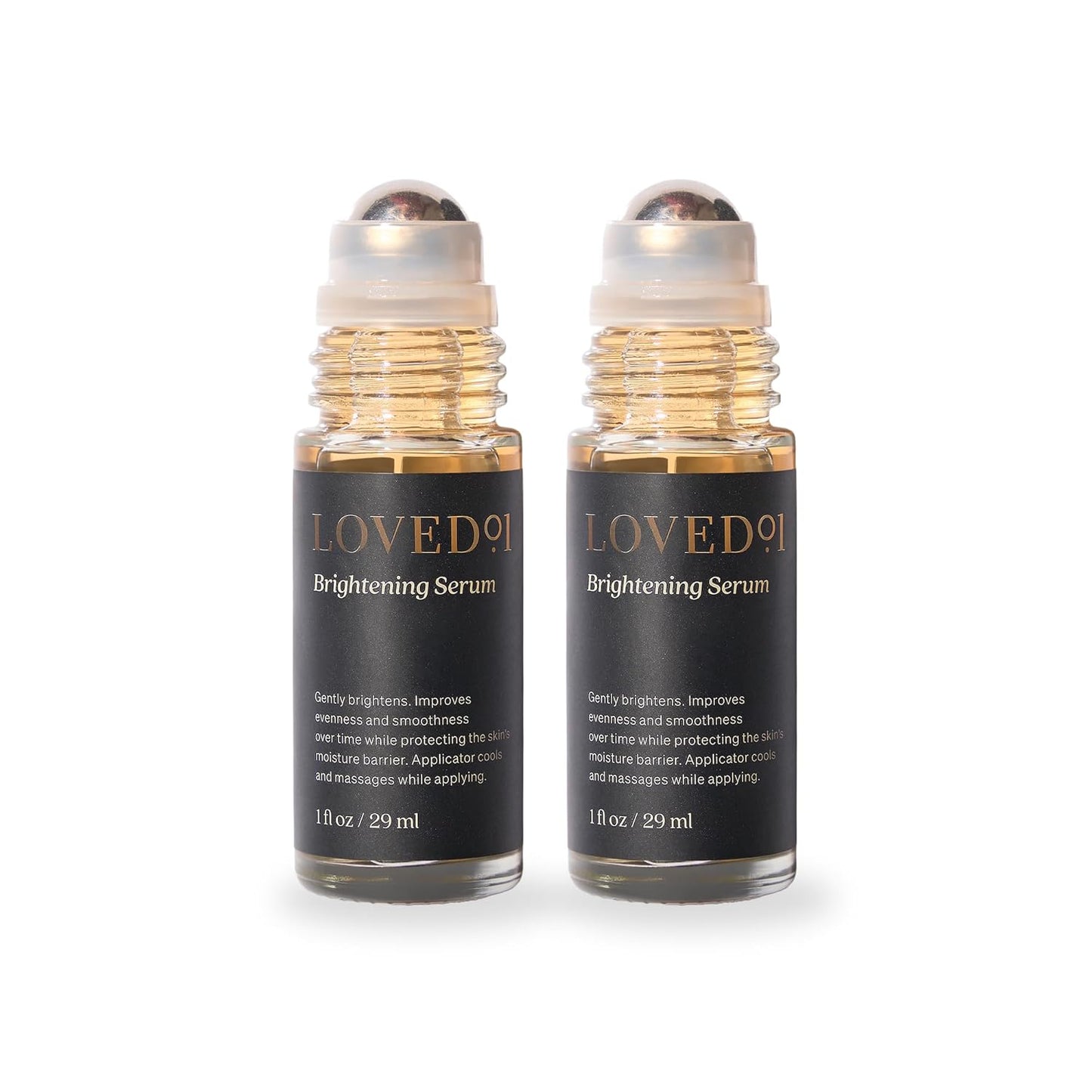 Brightening Serum with Niacinamide, Helps Improve Dark Spots & Skin Glow, Suitable for Sensitive Skin, 2-Pack (1 fl oz each)