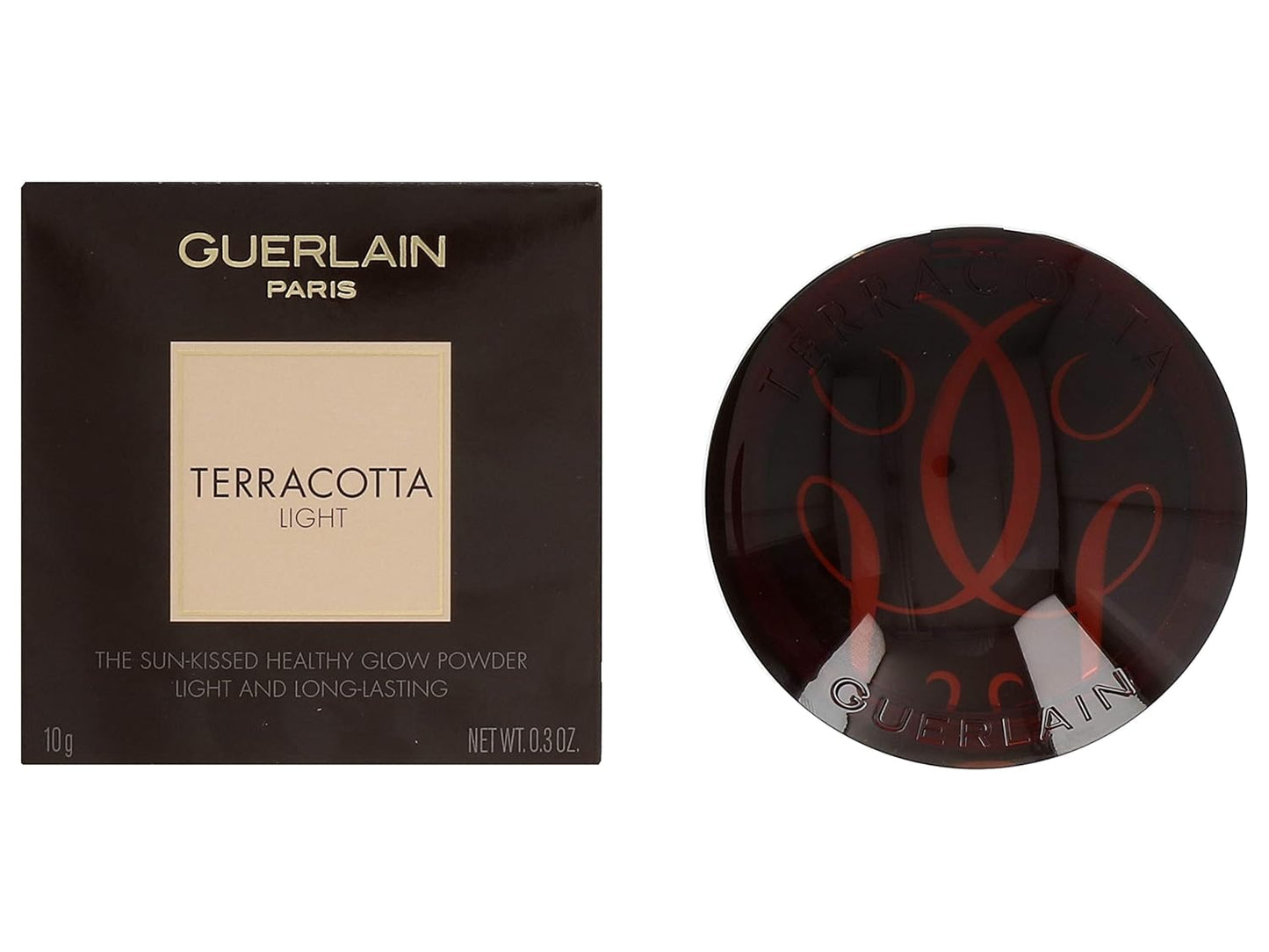 Guerlain Terracotta Light The Healthy Glow Powder 01 Light Warm for Women, 0.3 Ounce