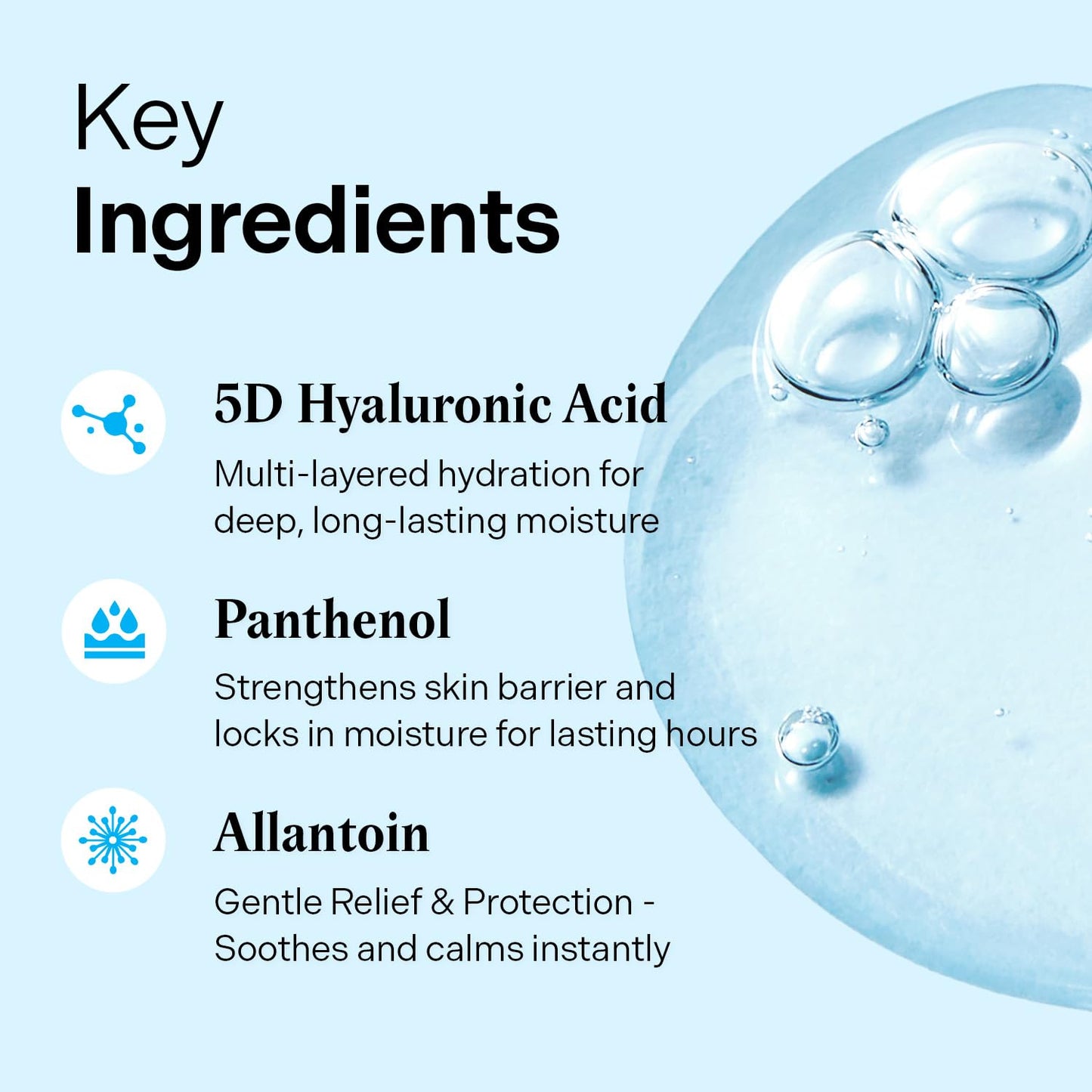 Torriden DIVE IN Hyaluronic Acid Serum 50ml(1.69 fl.oz.) * 2 (Pack of 2) | Deep Hydration to Get Glow Skin | Hyaluronic Acid, Panthenol, Allantoin | Korean Facial Serum