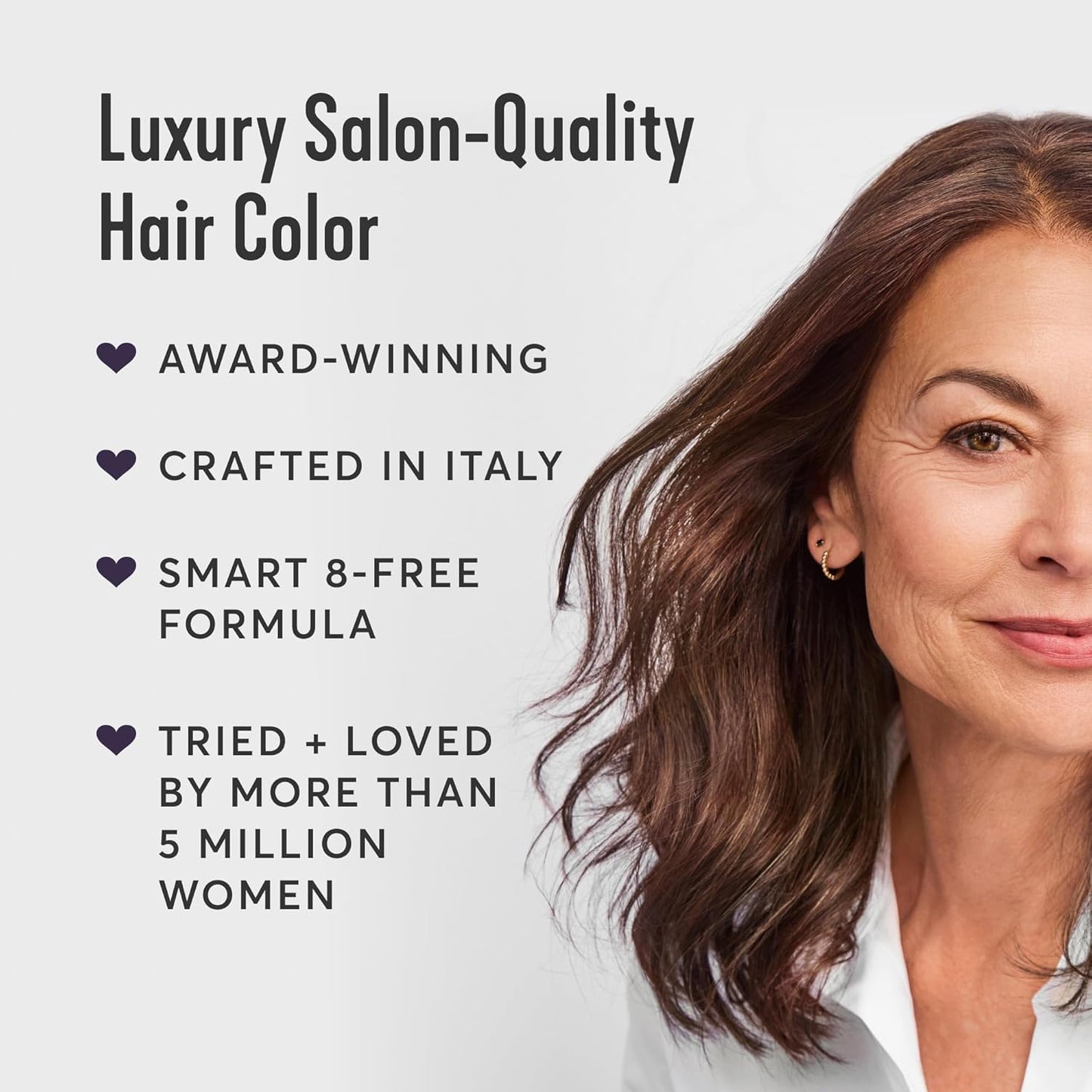 Madison Reed Radiant Hair Color Kit | 6NA Medium Ash Brown with Cool Smoky Undertones (Monza Brown) for 100% Gray Hair Coverage | Dimensional Permanent Hair Dye | PPD-Free & Ammonia-Free | 1 Pack
