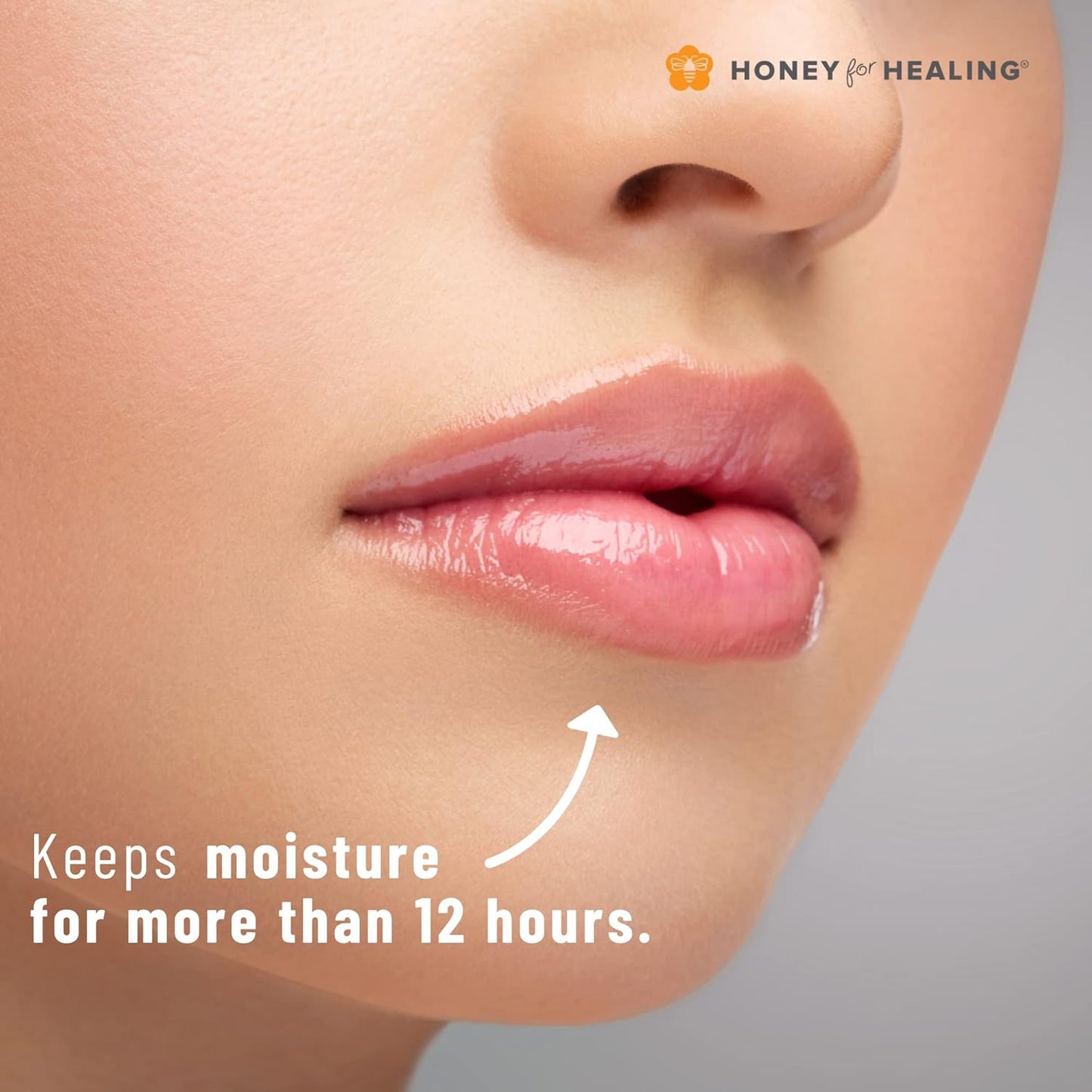 Lip Balm Moisturizer with Manuka Honey 15+ UMF, Coconut Oil, and Castor Oil For Chapped, Cracked, Dry Lips | Protects, Smoothes, and Nourishes your Lips | 0.25 oz / 7 gr (Soft Plum)