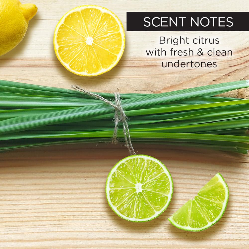 Whish Beauty Lemongrass Exfoliating Sugar Scrub - Body Scrub for Women - Brown Sugar Exfoliator with Raspberry, Aloe, & Shea Butter - Gentle on All Skin Types - Paraben & Sulfate Free - 8 oz