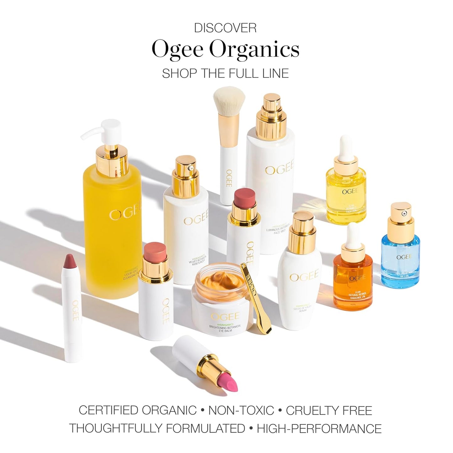 Ogee Sculpted Complexion Foundation Stick (Cedar 1.20C - Fair, Pink-Beige Undertones) Full Coverage Foundation Makeup - Instantly Balance & Even Complexion - 70% Organic Ingredients