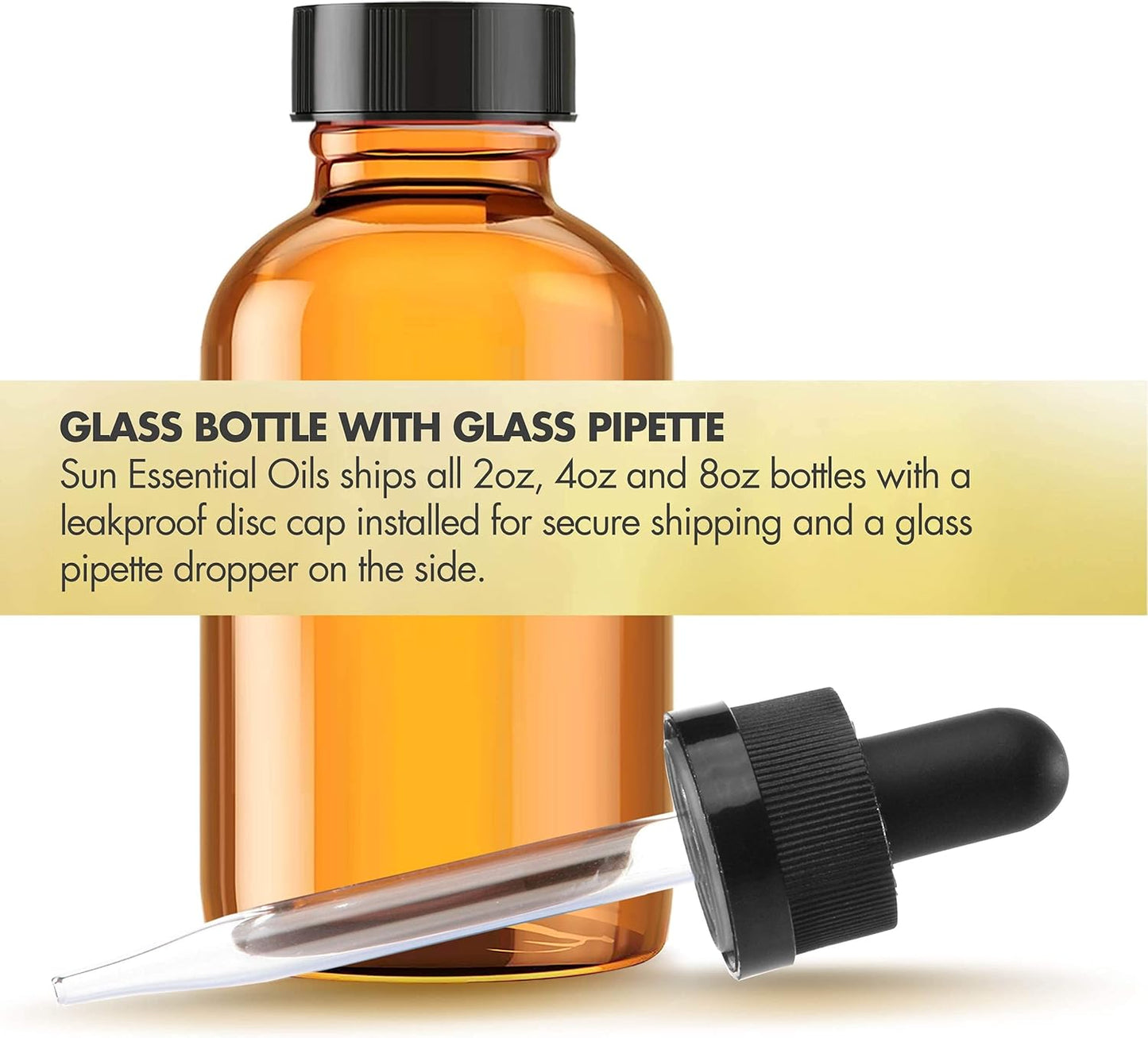 Sun Essential Oils 4oz - Basil Essential Oil - 4 Fluid Ounces - Basil Oil Organic