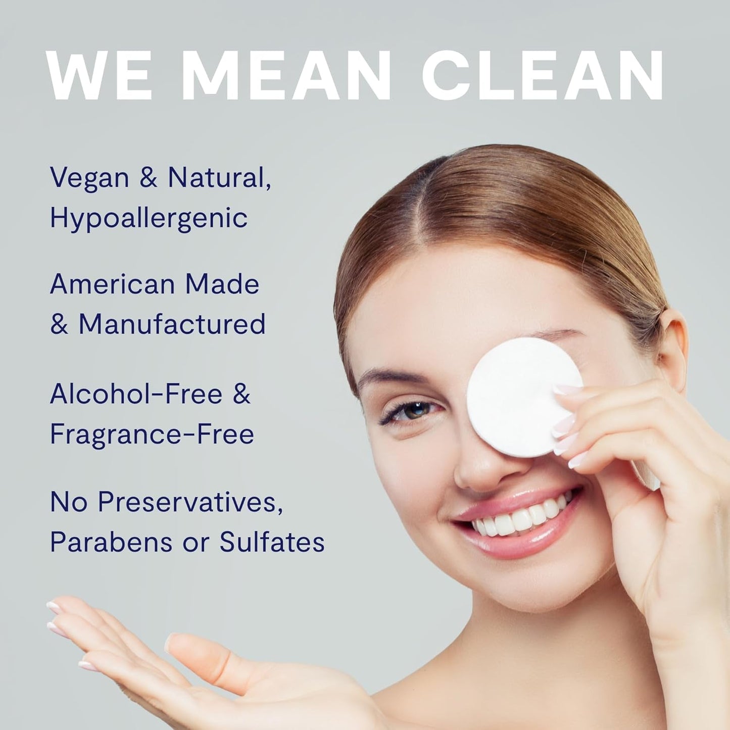 Lid and Lash Cleanser – 1oz Bottle – Pure Hypochlorous Acid Spray for Soothing Dry Eye Irritation – Daily Eyelid & Lash Cleanser