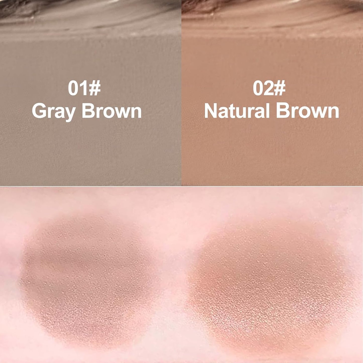 Erinde Cool Toned Contour Stick, Natural Cream Contour Stick, Blendable & Smooth Matte Bronzer Stick, Waterproof & Long Lasting Face Shaping Contouring Makeup, Travel Size, 01 Gray Brown