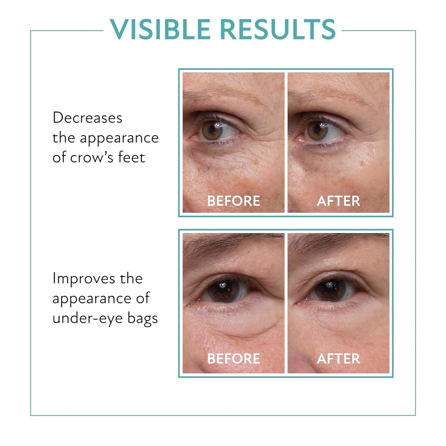 Westmore Beauty 60 Second Eye Effects - Eye Tightening Serum Instant - Instant Eye Tightener - Instant Eye Bag Remover Puffiness - Instant Firming Eye Cream - Instant Face Lift Serum