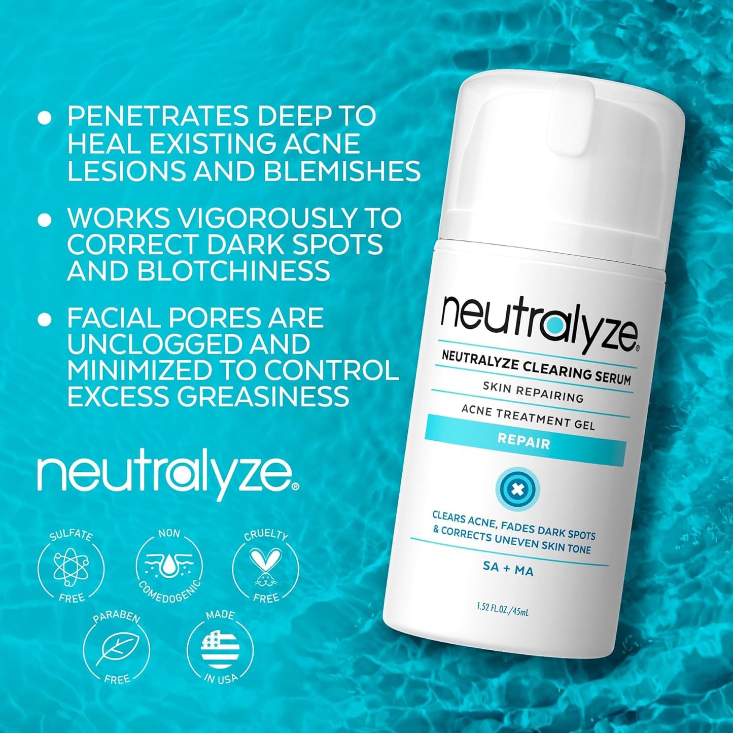 Moderate To Severe Acne Treatment Kit 2.0 (Clearing Serum & Synergyzer)