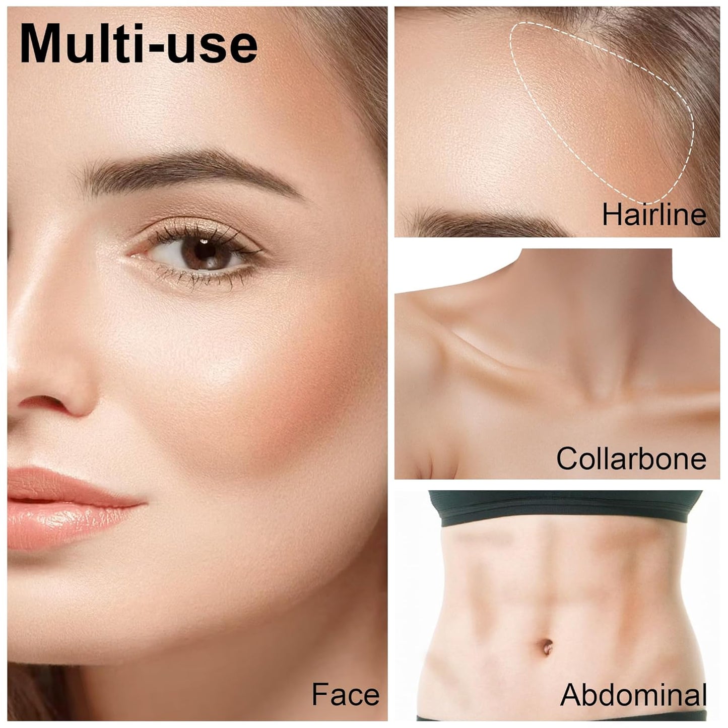 FV Cool Toned Contour Stick, Blendable & Smooth, Natural Finish Cream Contour Stick, Waterproof & Long Lasting Face Shaping Contouring Stick Makeup for Beginners, Cruelty-free, 01 Amber