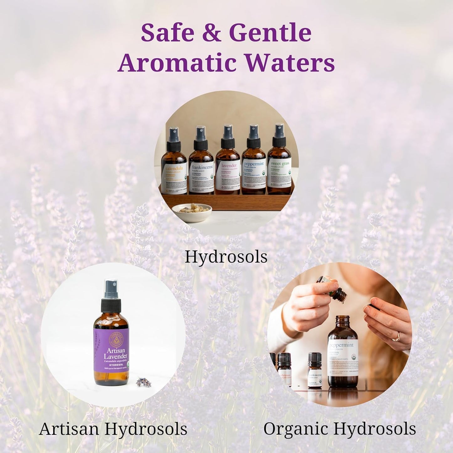 Aromatics International German Chamomile Hydrosol 100ml | Soothing Aromatic Spray for Home