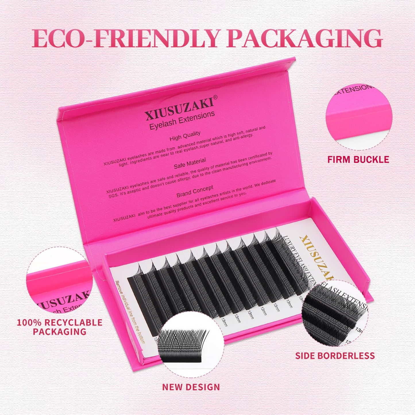 YY Lash Extensions Supplies Y Eyelash Extensions 0.07mm Thickness C Curl 9mm Premade Fans 4D Russian Volume Matte Black 12 Rows Crisscross Eye Lashes(YY-0.07-C,9mm)