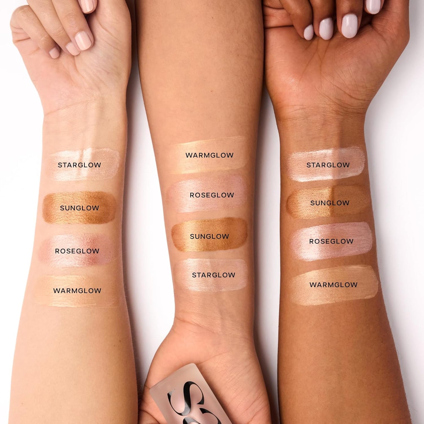 Saie Glowy Super Gel - Hydrating Makeup Primer and Illuminating Glow Serum Enriched with Vitamin C and Squalane Oil - All-Over Liquid Highlighter Makeup for Instant Glass Skin - Sunglow (1 oz)