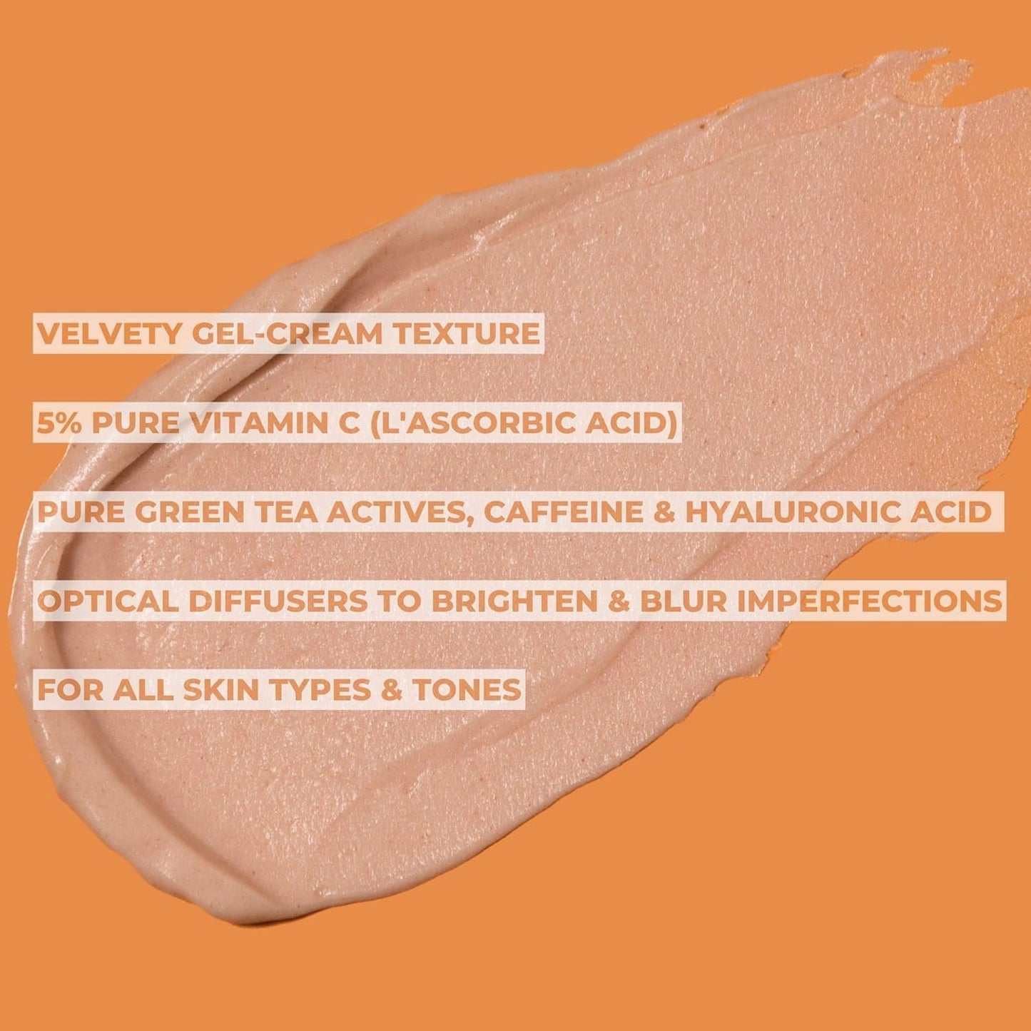 BeautyStat Universal C Eye Perfector Cream - Hydrate, Firm & Lift with Vitamin C, Hyaluronic Acid & Green Tea Extract, Fragrance-Free for Dark Circles & Puffiness Reduction, Safe for Sensitive Skin