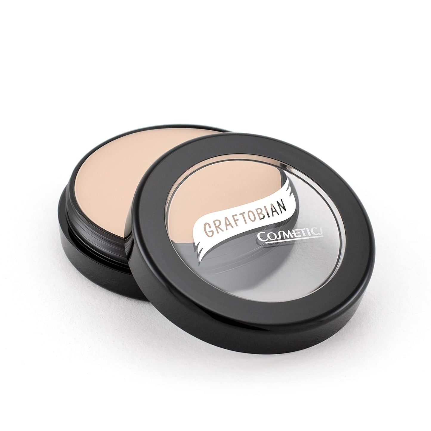 Graftobian HD Glamour Crème Foundation 1/2oz, Weightless Full Coverage Makeup, 65 Inclusive Shades, For All Skin Types, Natural or Full-Glam Looks, For Professionals and Beginners, Bombshell