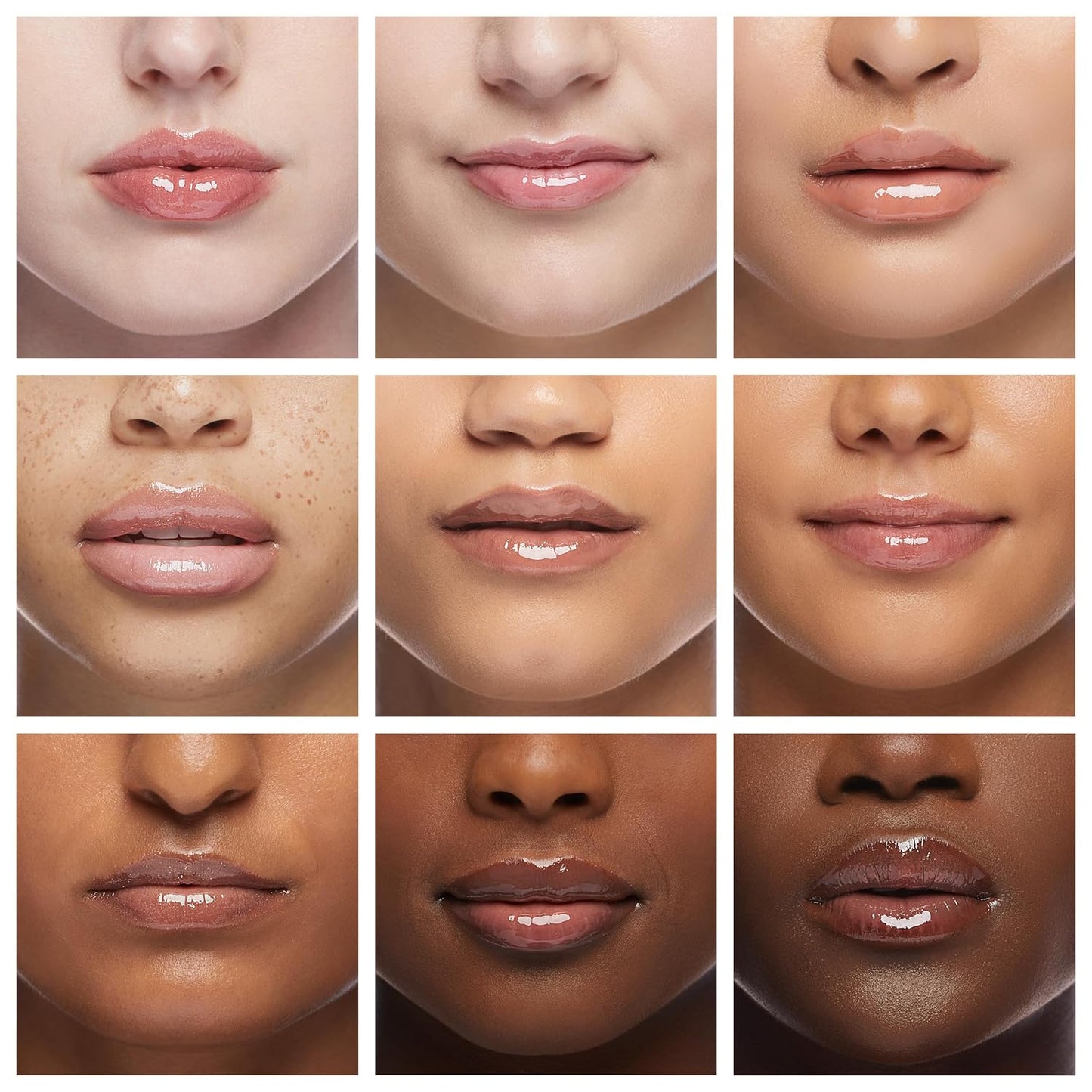 AZEN 60 Pack Natural Lip Balm, Moisturizing Lip Care Product for Dry Cracked Lips (C-60) - 10 Flavors