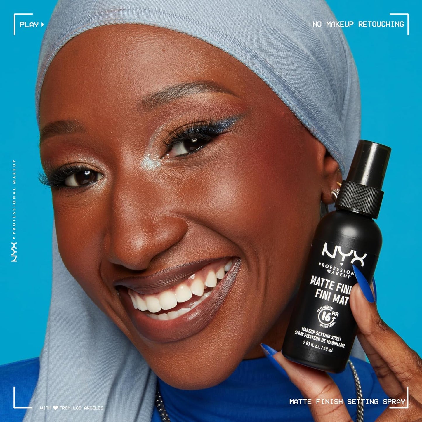 NYX PROFESSIONAL MAKEUP Makeup Setting Spray, Matte Setting Spray for 16HR Make Up Wear