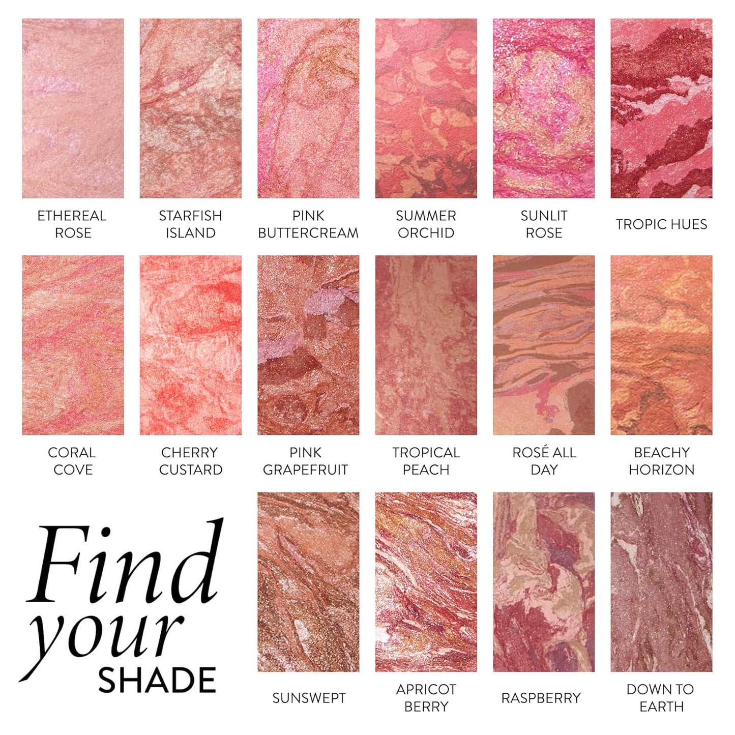 LAURA GELLER NEW YORK Baked Blush-n-Brighten Marbleized Blush for Cheeks - Raspberry Finish - Buildable Color